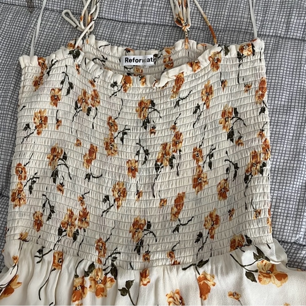 NWOT Reformation Sable Midi Dress - Picture 7 of 7